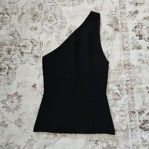 Sculpt Knit One Shoulder Top